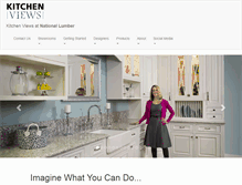 Tablet Screenshot of kitchenviews.com